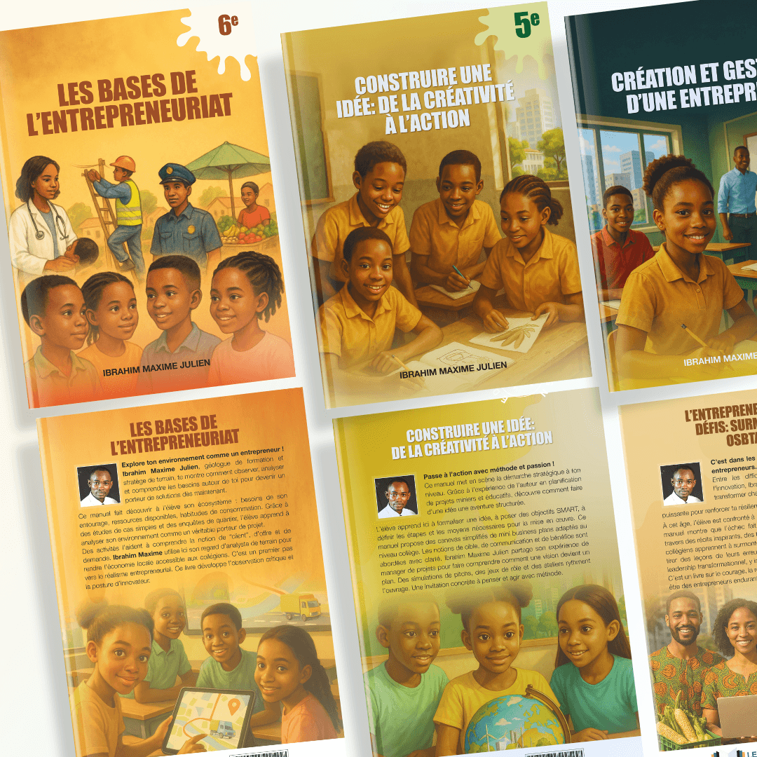 Visuel de la collection LE SAGE ENTREPRENEUR — Secondaire 1