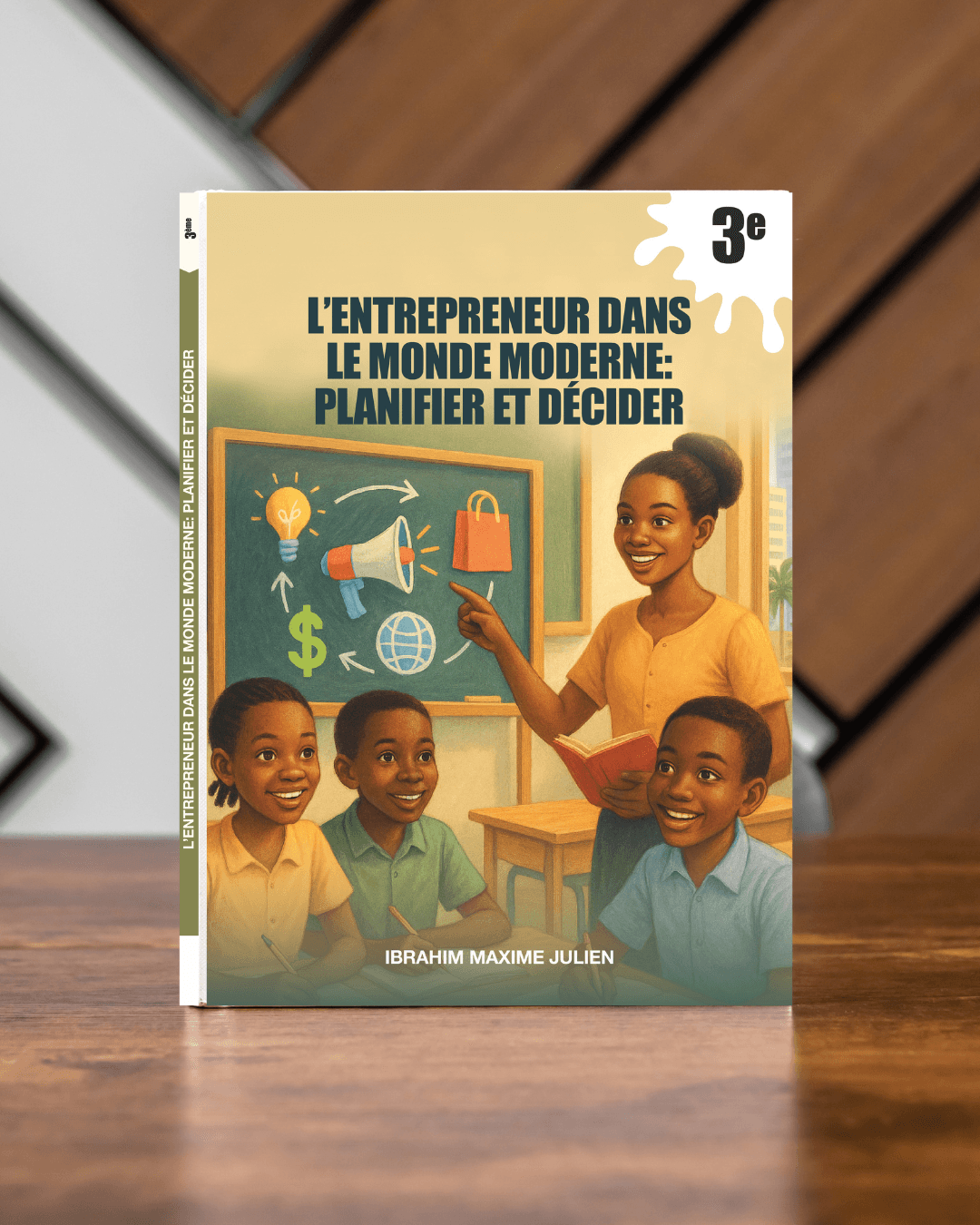 Couverture du manuel LE SAGE ENTREPRENEUR — Troisième